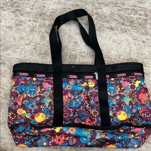 LeSportsac Multicolor Floral Tote Bag
